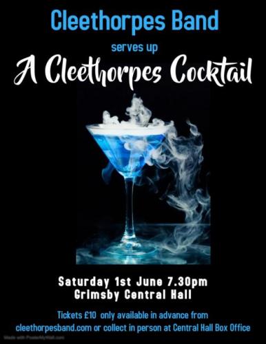 cleethorpes cocktail poster